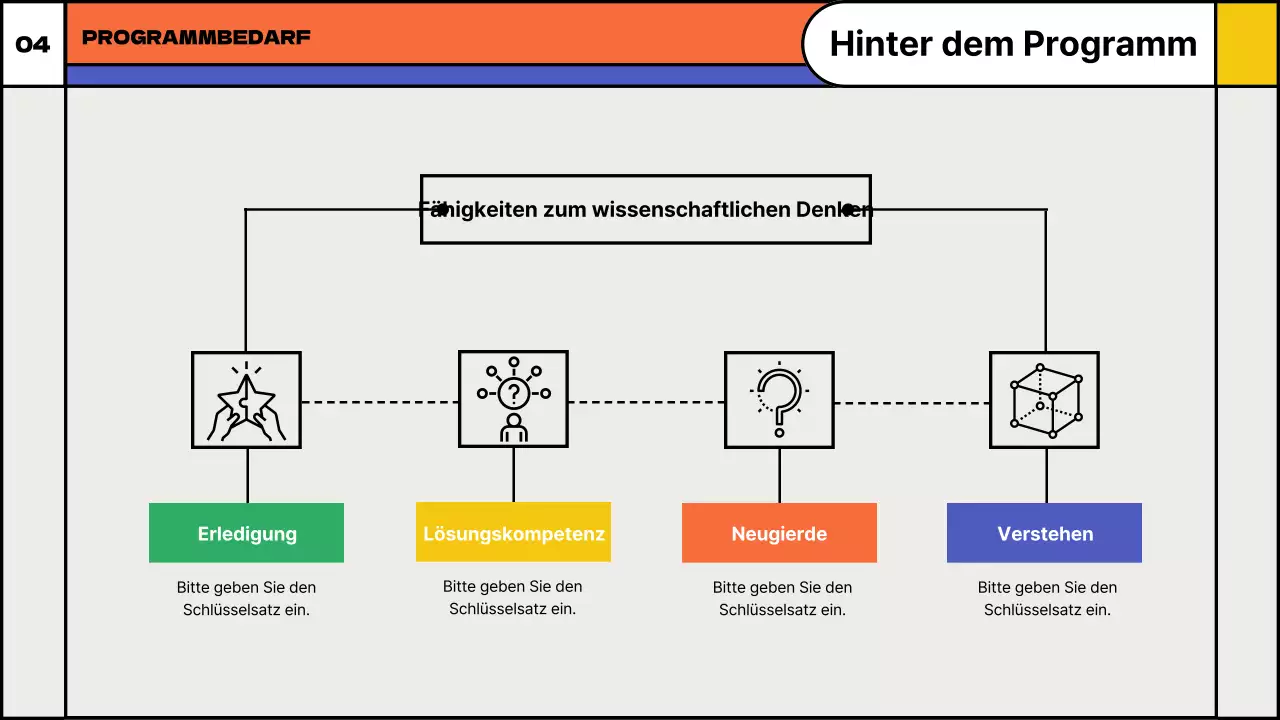 Vorschlag für außerschulischen Unterricht in spielerischer Mathematik mit bunten geometrischen Formen