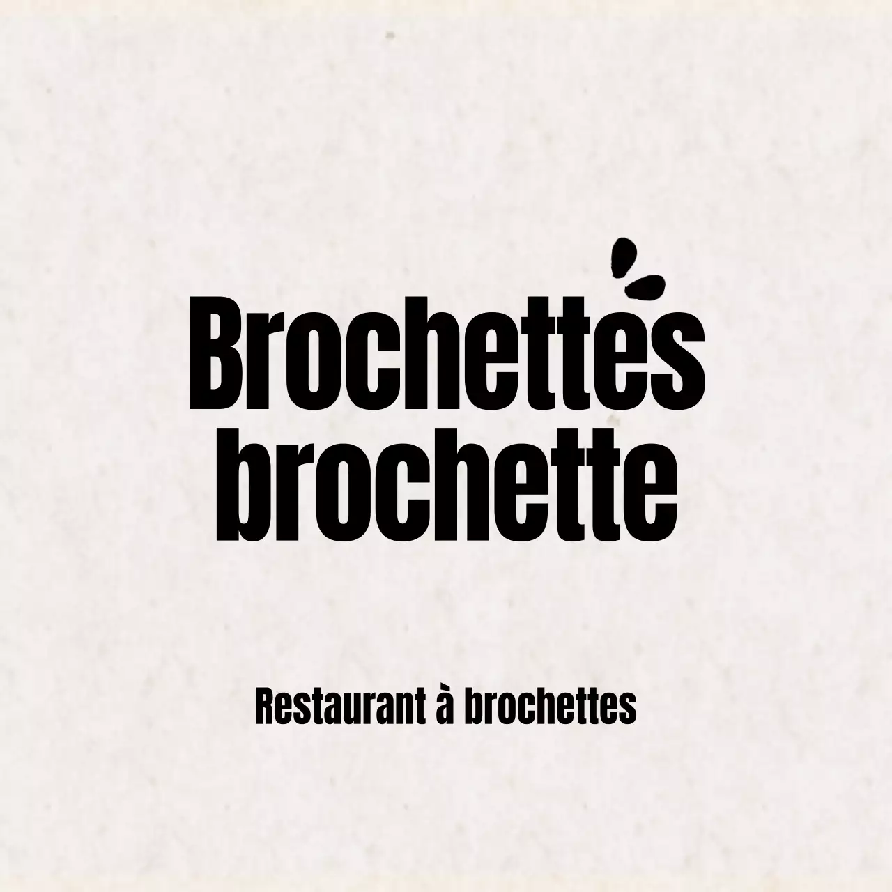 Brochette