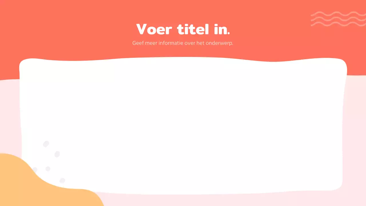 Presentaties met een pastelkleurig, luchtig gevoel