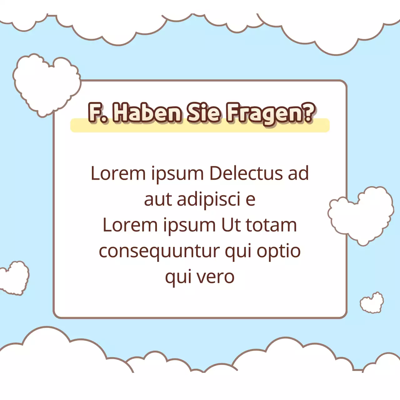 Erstes Kontaktprojekt mit einem pastellfarbenen Botenkonzept