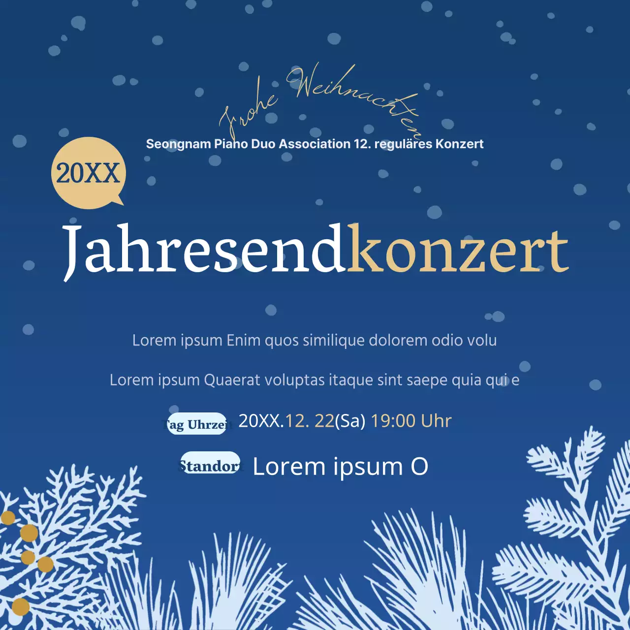 Jahresendkonzert