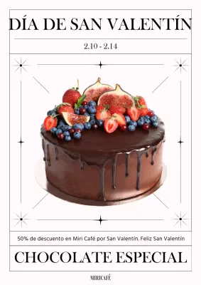 Promociona un café retro para San Valentín