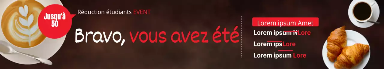 Réductions pour les étudiants