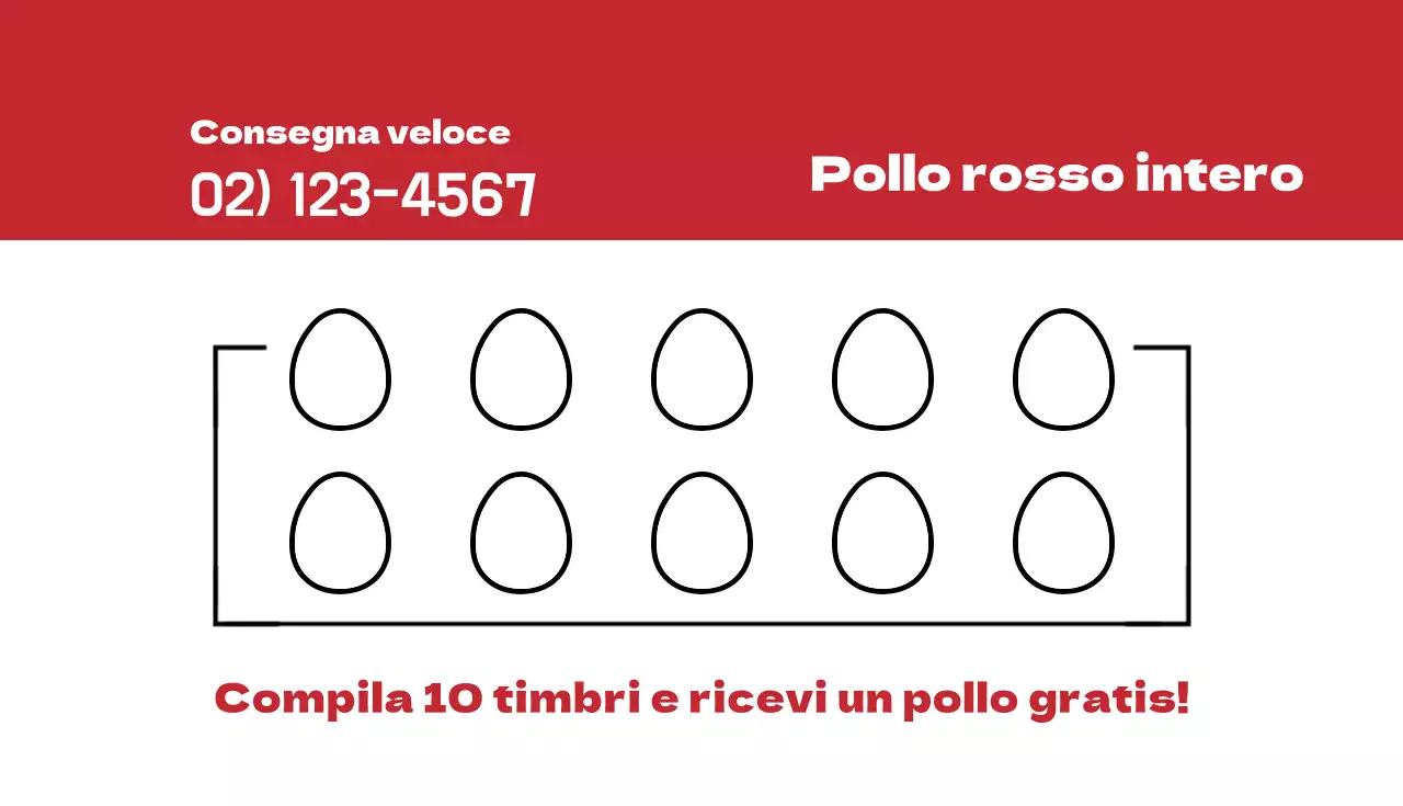 Pollo rosso intero