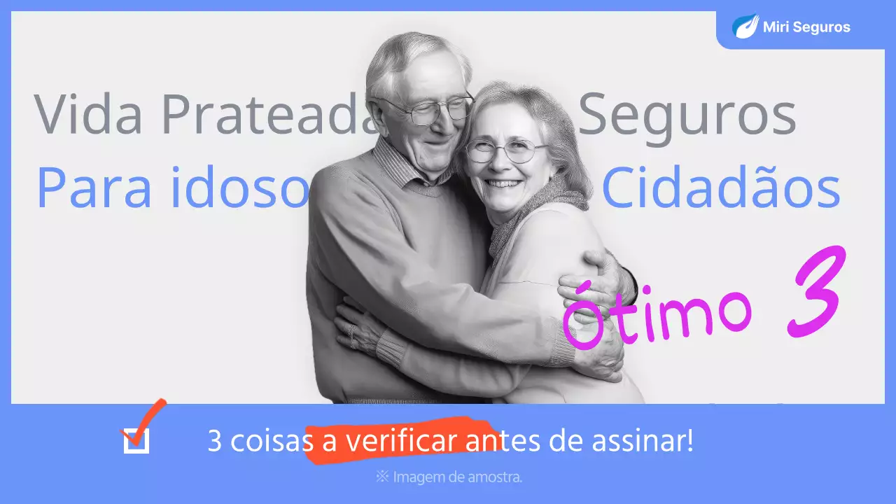 Informações sobre o seguro Blue Silver fornecidas no Youtube Thumbnail