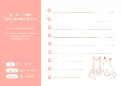 Cliniques vétérinaires