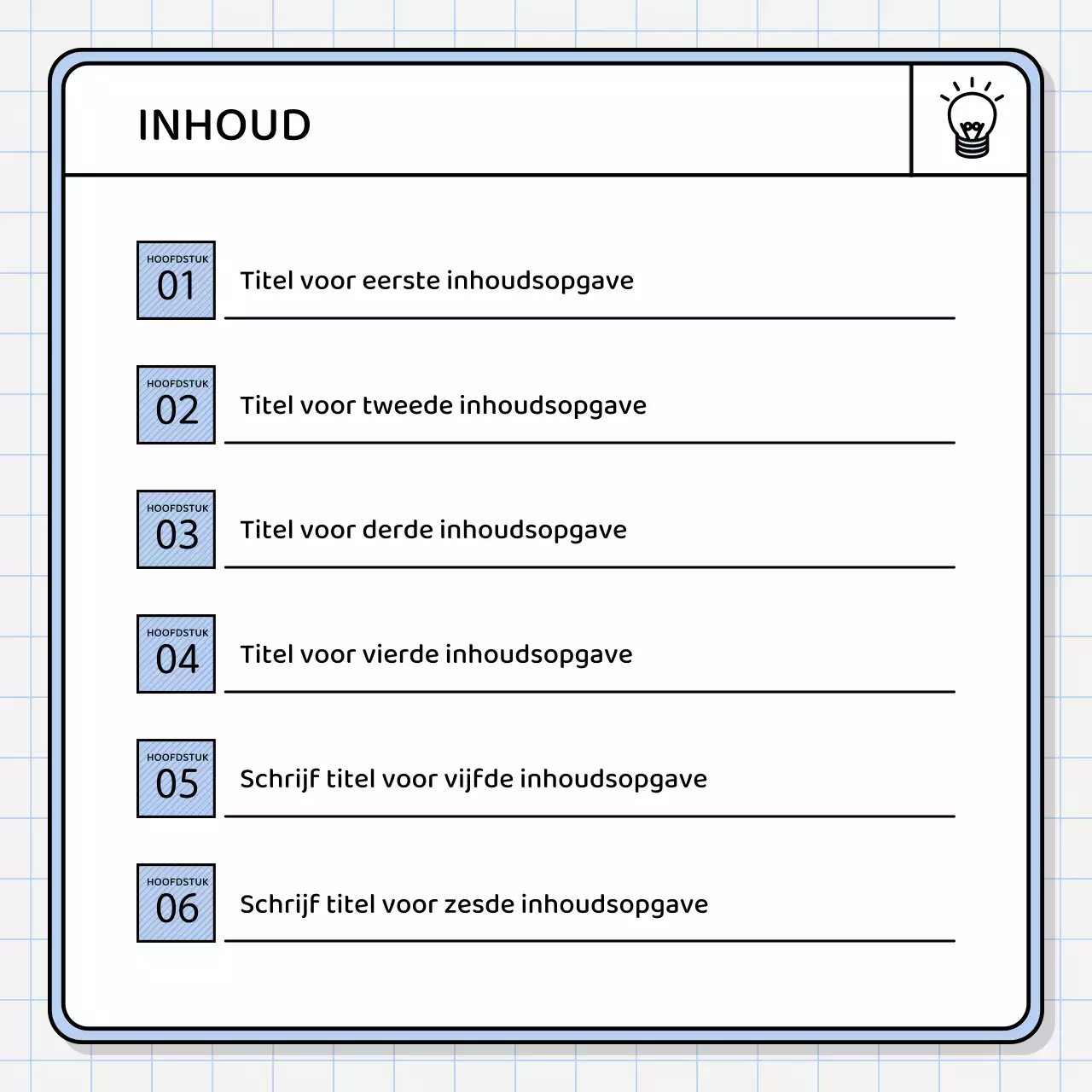 Basis presentatieset in geel en chartreuse