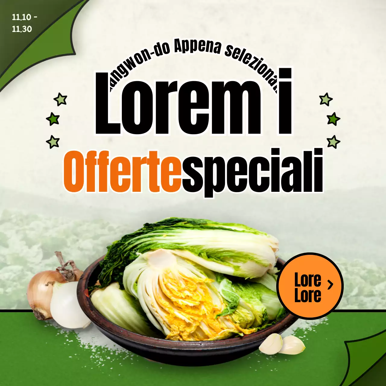 Sconti per il fotoconcetto verde