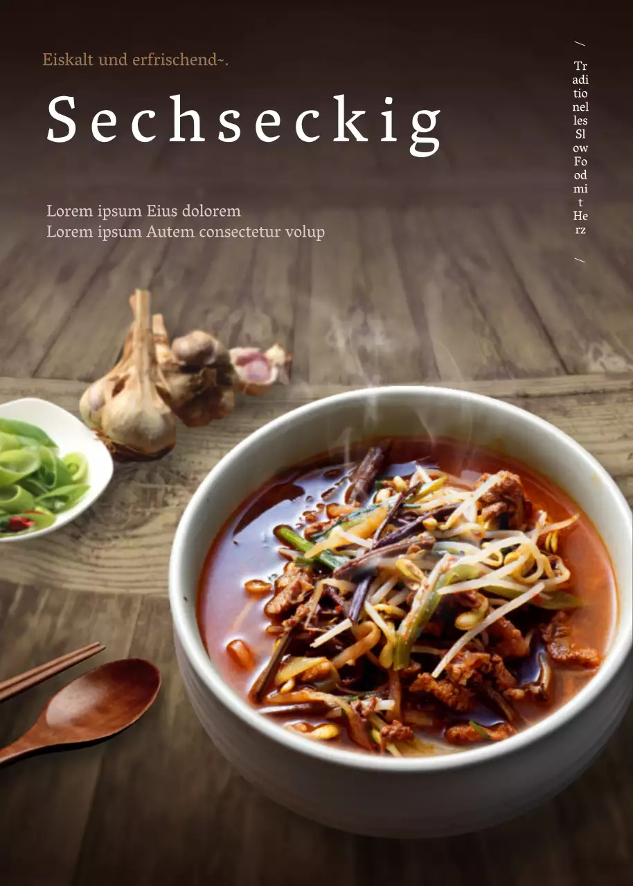Sechseckig