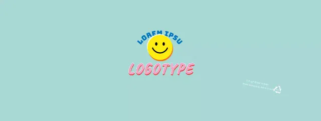 Blauw Schattig Illustratie Cafe