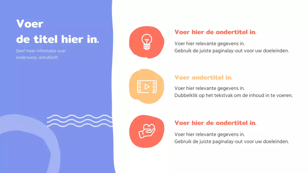 Presentaties met een pastelkleurig, luchtig gevoel