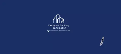 Blue Simple Vastgoed Promotie