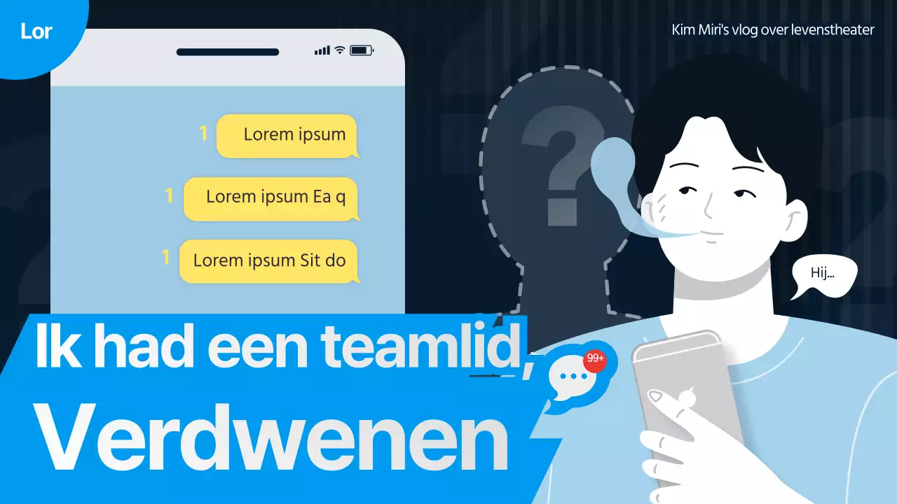 Blauwe illustratie outreach YouTube thumbnail