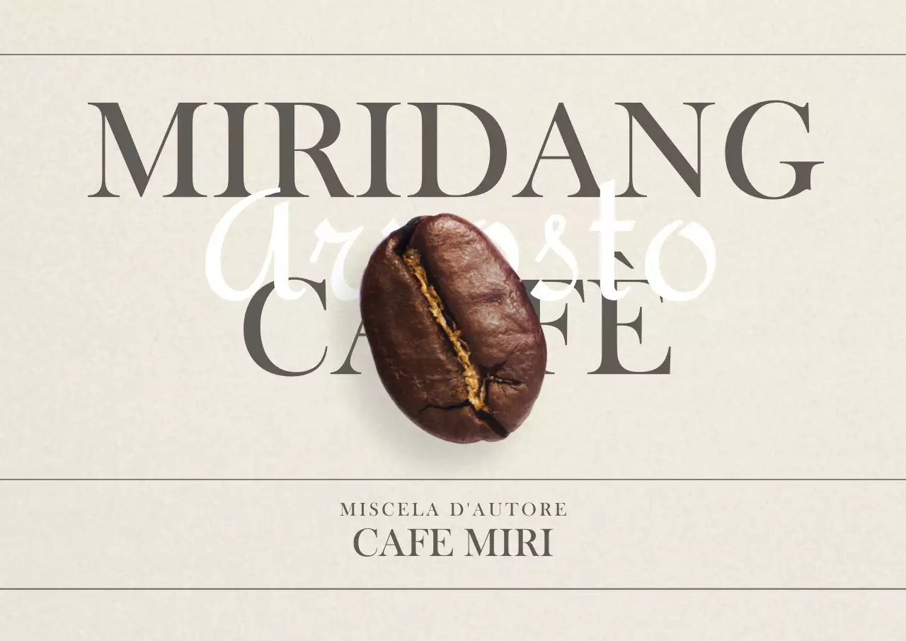 Chicchi di caffè in beige marrone Photo Vintage cafe in Point