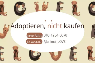 Adoptieren, nicht kaufen