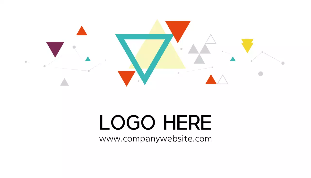 白 モダン 名刺