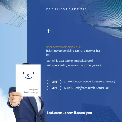 Speciale afstemming aan het einde van het jaar