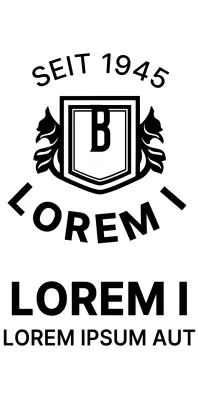 Einfach Eine Kombination aus modernen Symbolen und Emblemen Logo-Stil Hochschulkommunikation und -werbung