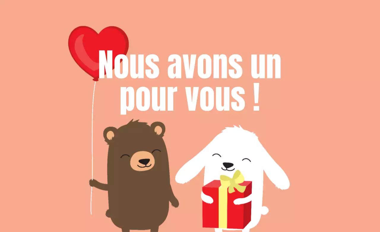 Des cadeaux pour les clients