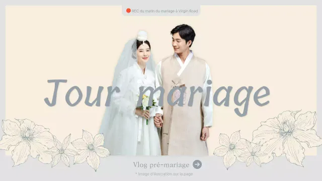 Un vlog pré-mariage pastel