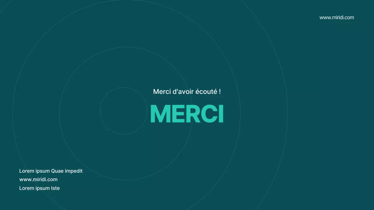 Prospectus d'une société de courtage géométrique, menthe et blanc