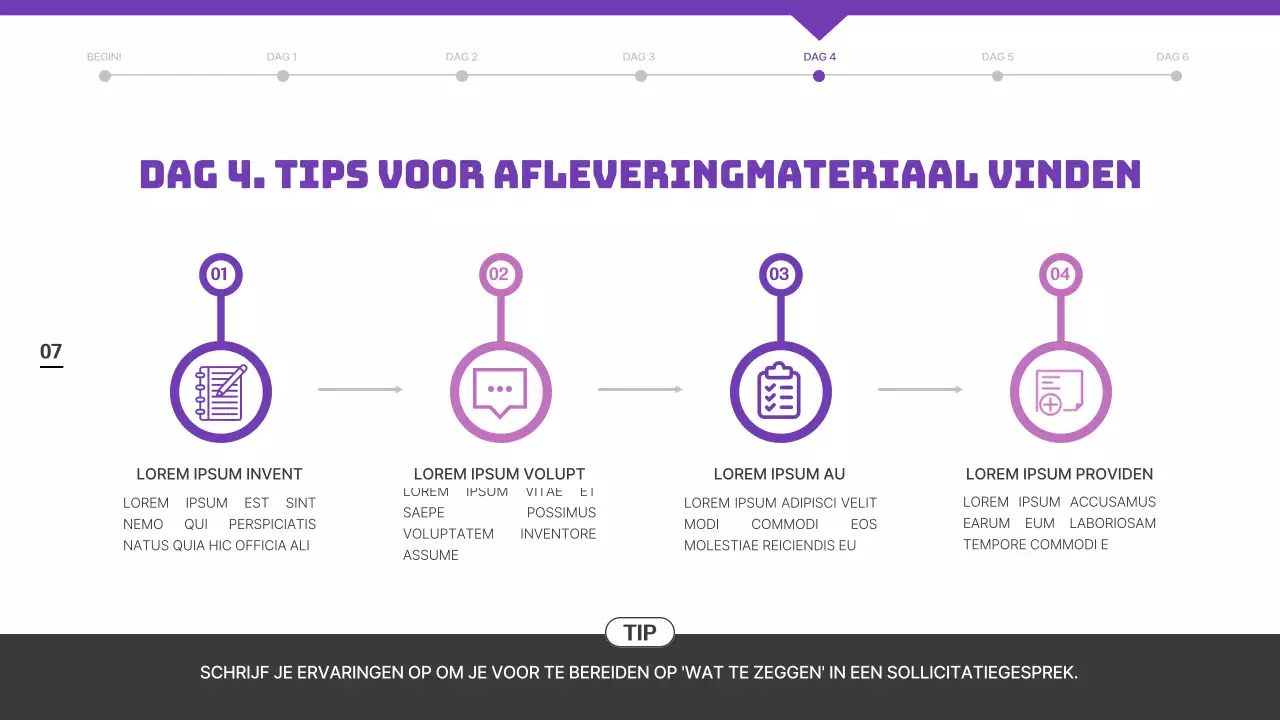 Hoe je sollicitatiebrief eruit springt met zwart-paarse illustraties