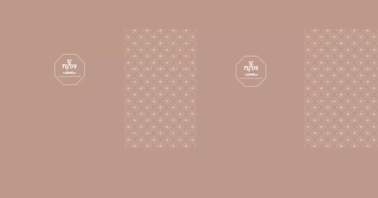 Motif de cadre luxueux marron