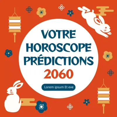 Contenu promotionnel pour le Nouvel An avec un sentiment graphique en ton or rouge