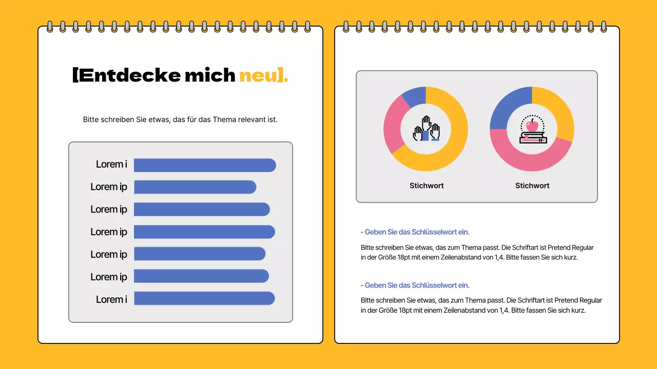 Jugendliche lehren, ihr Selbstverständnis in bunten Skizzenbuchrahmen auszudrücken