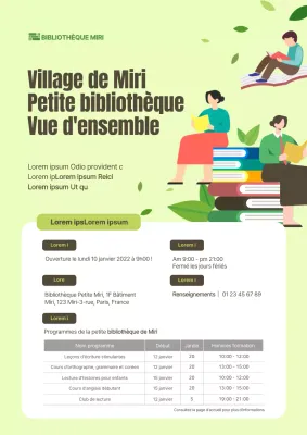Bibliothèque Greenbrown's Webposter