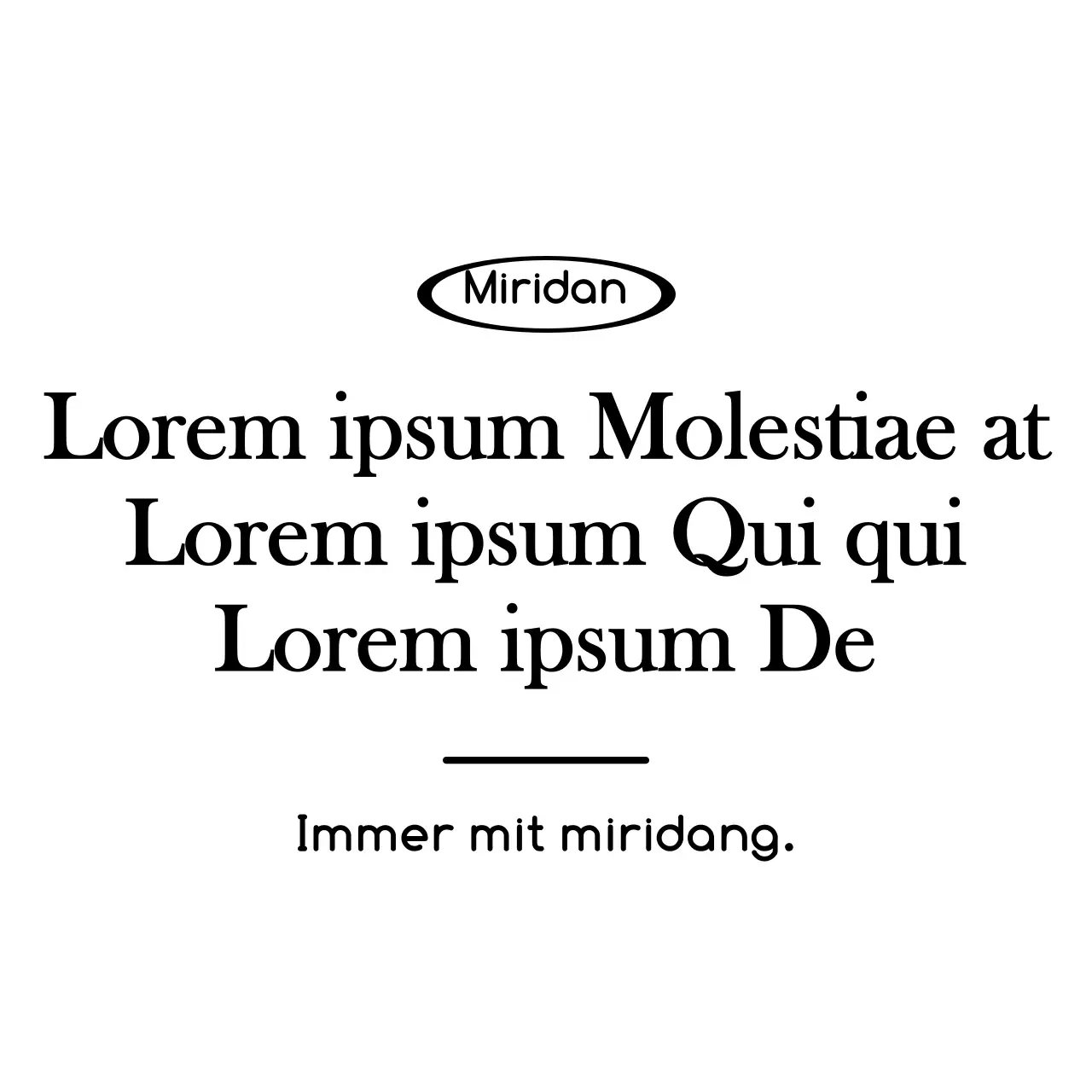 Schwarzer, schlichter, emotionaler Copy-Emphasis-Stil für Cafe-Promotions und Merchandise