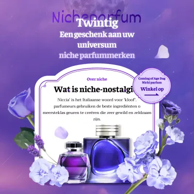 Een luxueus en mysterieus coming-of-age premium niche parfum in paars en violet Aanbevolen merken