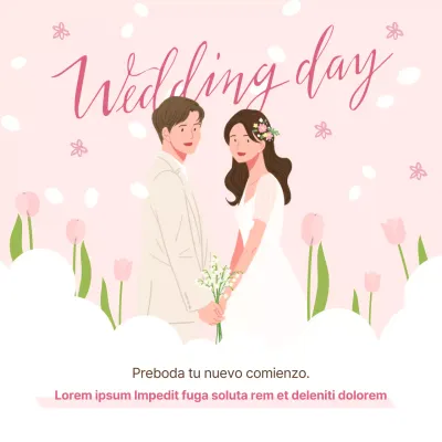 Detalles del concepto de boda en rosa