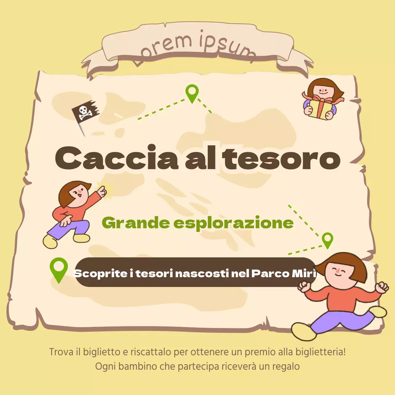 Caccia al tesoro per la Giornata dei bambini