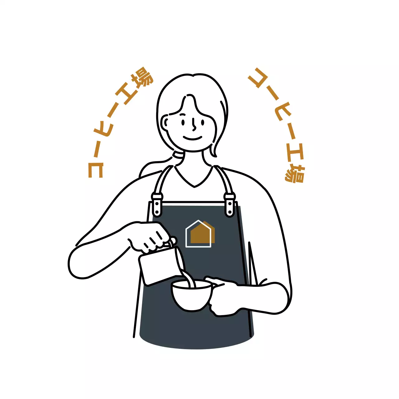 バリスタステッカー