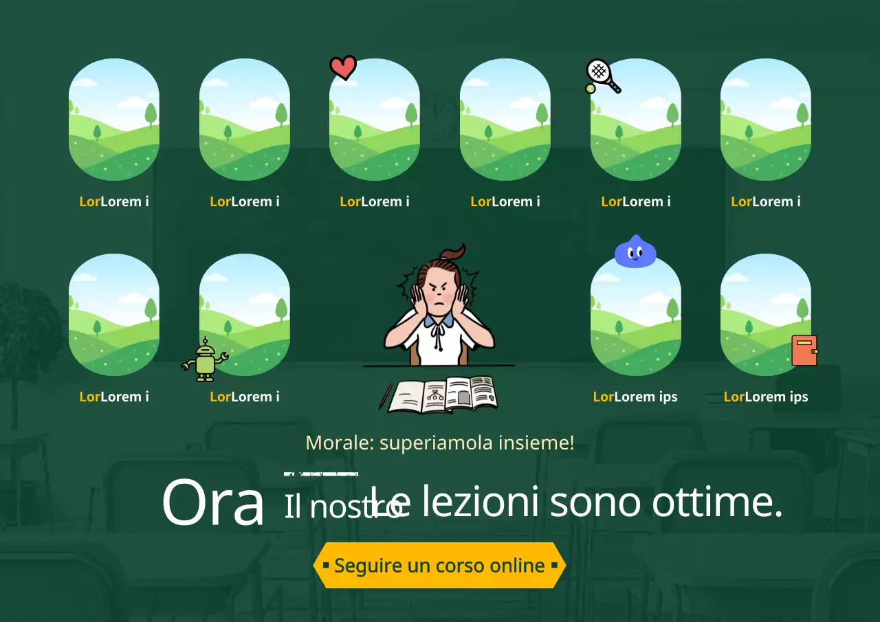 Presentare una parodia divertente di un compagno di classe