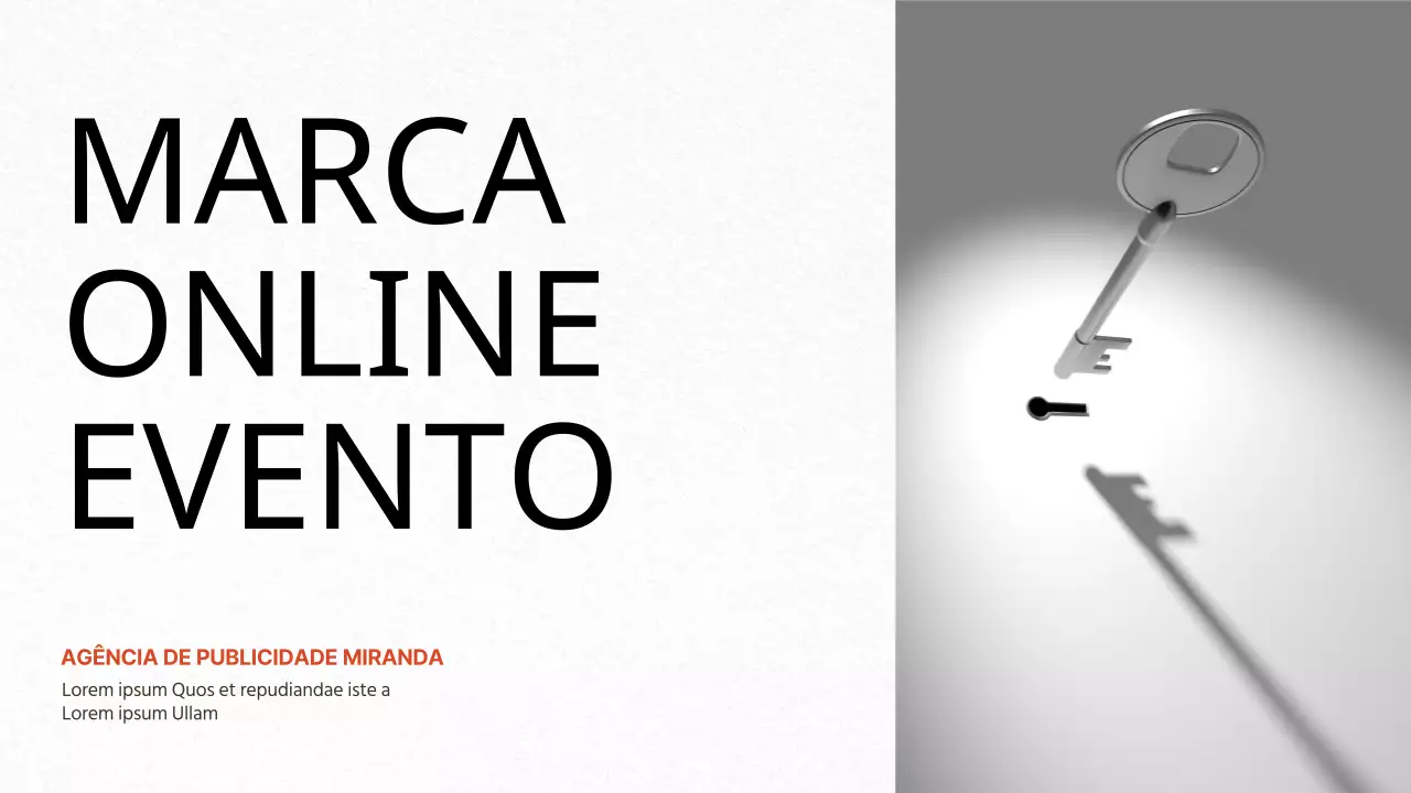Proposta de um evento em linha para promover a família de canais da marca Grey