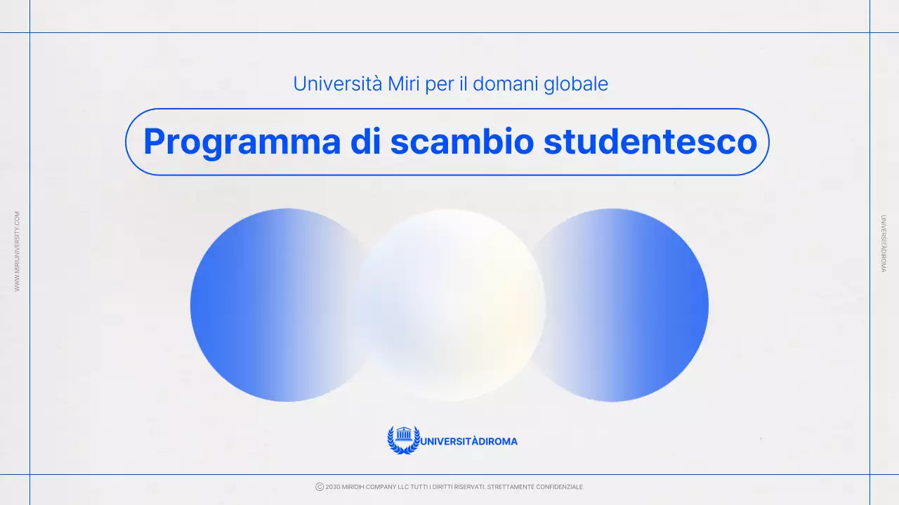 Una semplice sessione informativa di scambio di host blu e grigi