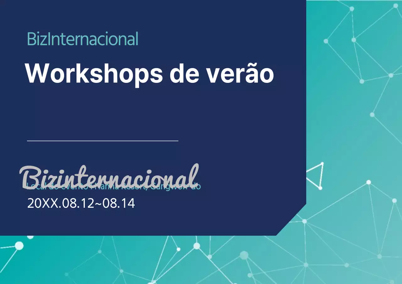 Workshops de verão