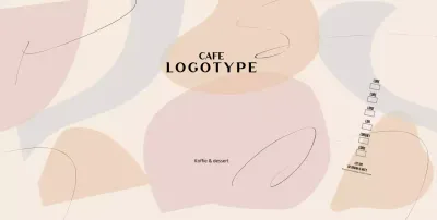 Beige Modern Vormenpatroon