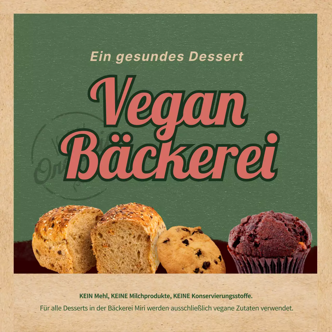 Vegane Bäckerei Green Vintage