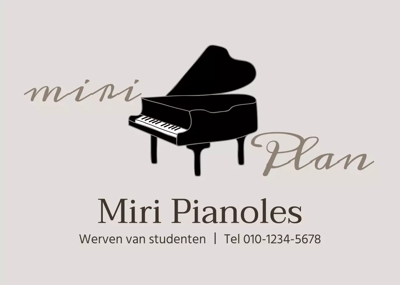 Pianoschool Camagnet