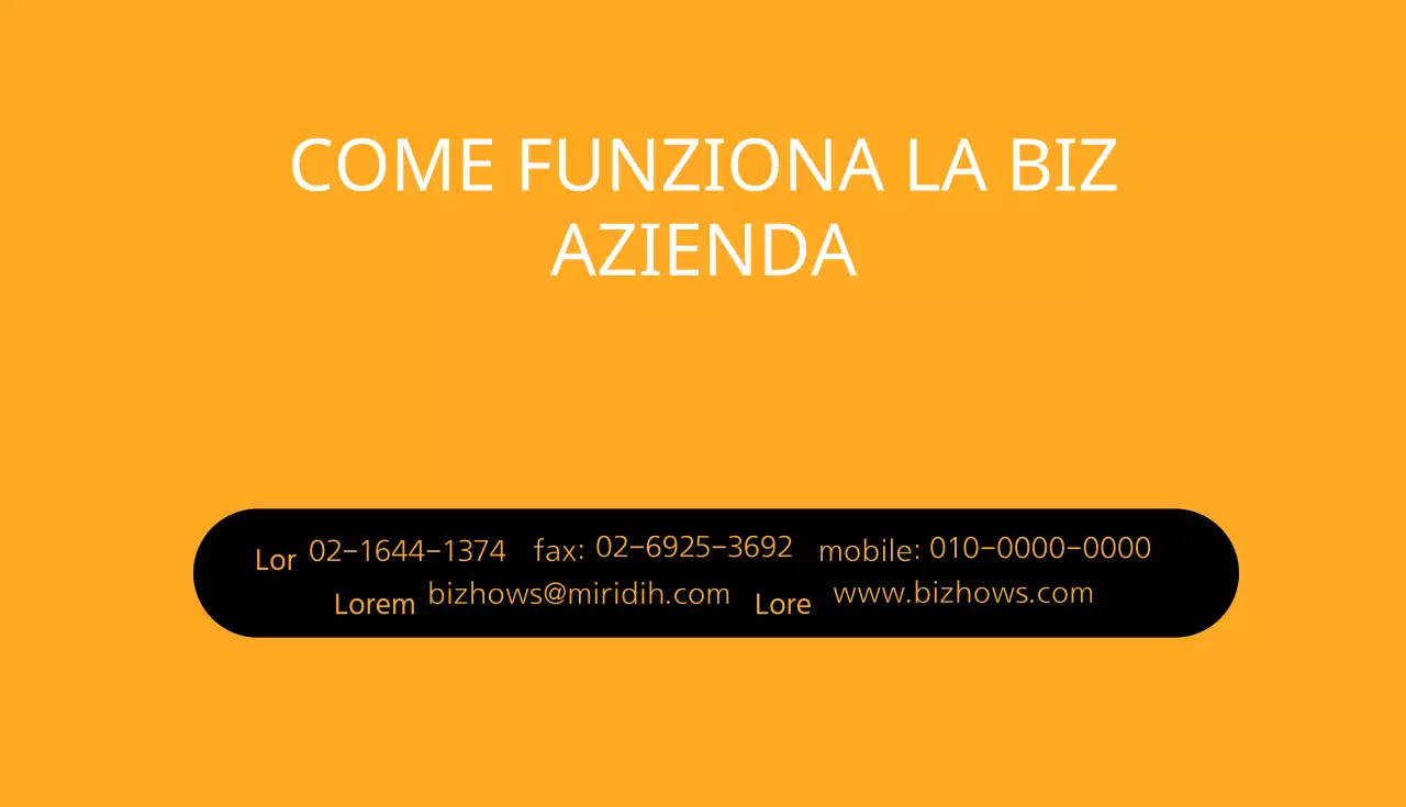 Azienda BizHouse