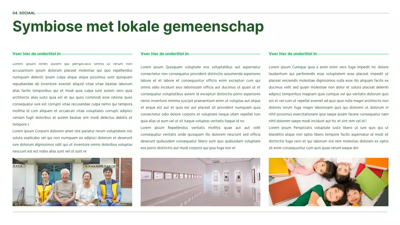 Ecoconcept's ESG-rapport in het groen