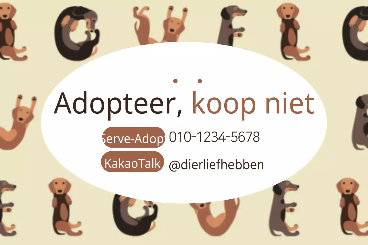 Adopteer, koop niet