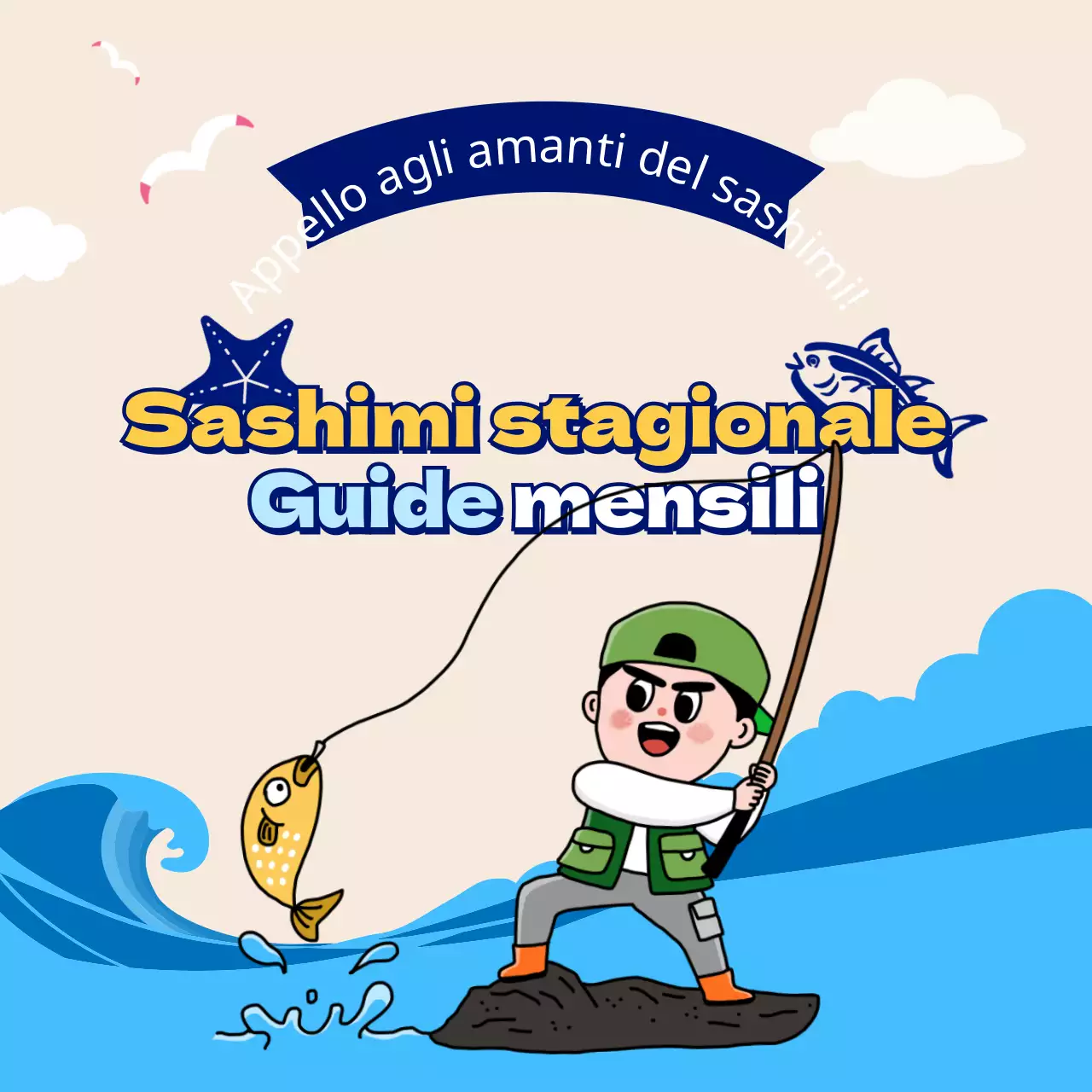 Una guida mensile al sashimi di stagione in Blue CardNews