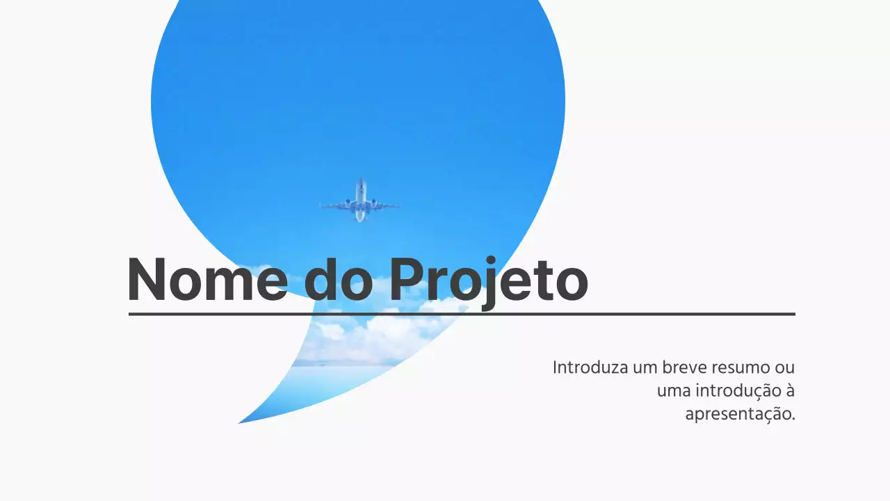 Apresentações para relatórios