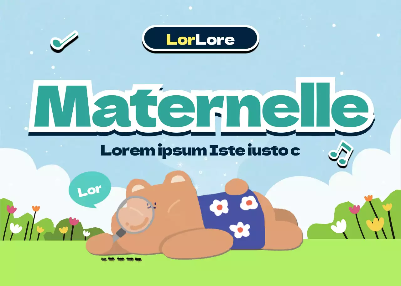 Aimants pour l'école maternelle