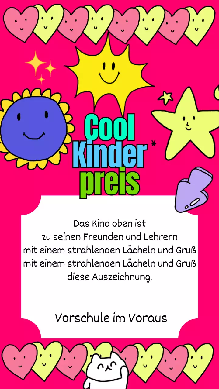 Auflistung Design mit rosa Hintergrund und Blumen und Herzen