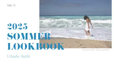 Ein luftiges Lookbook für den Sommerurlaub
